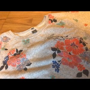 Old Navy Floral Sweatshirt